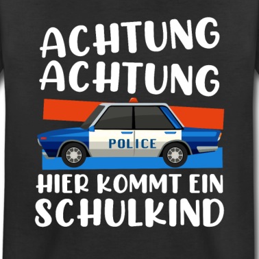 Grundschule T-Shirt - Polizei Einschulung 2021 Schulkind 1. Klasse