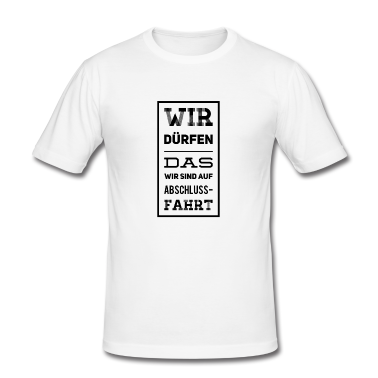 Abschlussfahrt T-Shirt - Wir sind auf Abschlussfahrt
