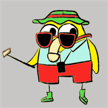 Motiv Der Touristen Penisvogel