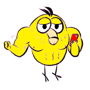 Motiv Fitness Penisvogel