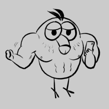 Motiv Fitness Penisvogel