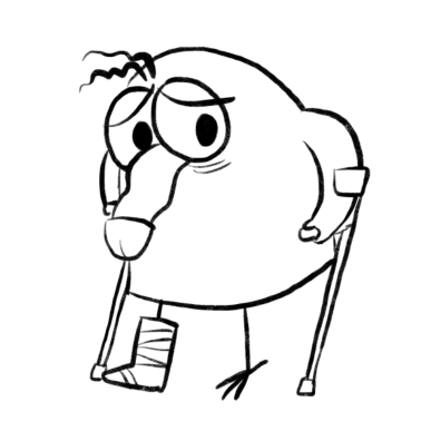 Motiv Der Kranke Penisvogel