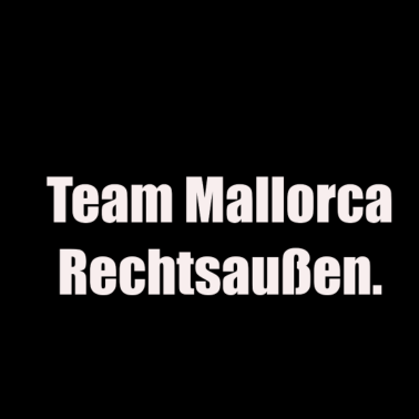Motiv Team Mallorca Rechtsaussen weiss