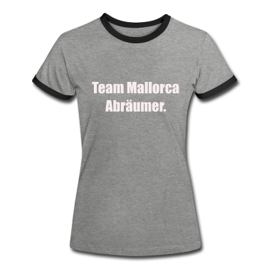 Abschlussfahrt T-Shirt - Team Mallorca Abraeumer weiss