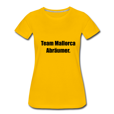 Abschlussfahrt T-Shirt - Team Mallorca Abraeumer sw
