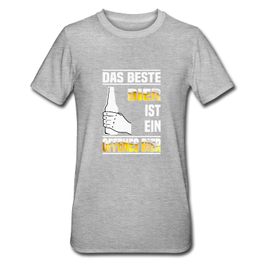 Abschlussfahrt T-Shirt - Das Beste Bier ist ein offenes Alkohol Saufmotiv
