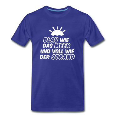 Abschlussfahrt T-Shirt - blau