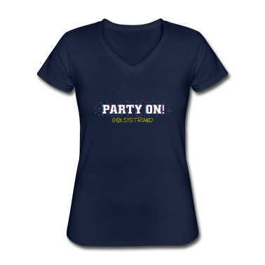 Abschlussfahrt T-Shirt - Party on, Goldstrand Urlaub Bulgarien Sonne Strand