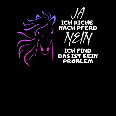 Motiv Lustiger Spruch Pferde