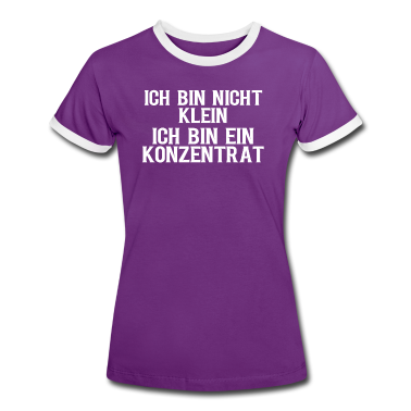 Abschlussfahrt T-Shirt - Lustiger Spruch Ich bin nicht klein ich bin ein