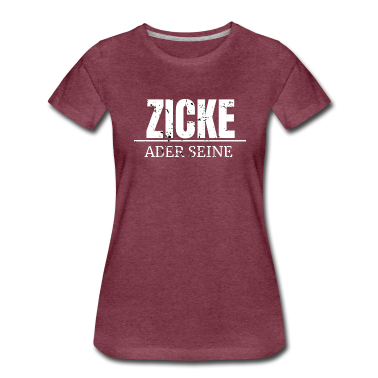 Abschlussfahrt T-Shirt - Lustiger Spruch Zicke aber seine