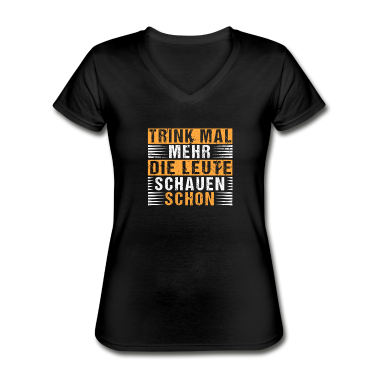 Abschlussfahrt T-Shirt - Malle Outfit Trink Mal Mehr Die Leute SchauenSchon