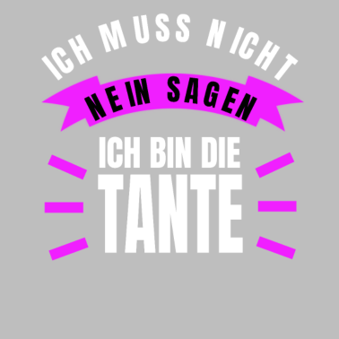 Motiv Lustiger SpruchTante