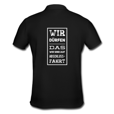 Abschlussfahrt Poloshirt - Abschlussfahrt