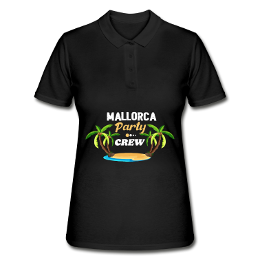 Abschlussfahrt Poloshirt - Mallorca Party Crew Malle Palmen Eimer Saufen