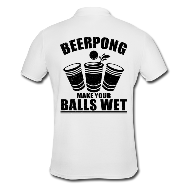 Abschlussfahrt Poloshirt - Bierpong Abschlussfahrt Bier Wortspiel Geschenk