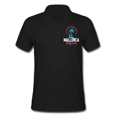 Abschlussfahrt Poloshirt - Mallorca Party Crew Urlaub JGA Abschlussfahrt