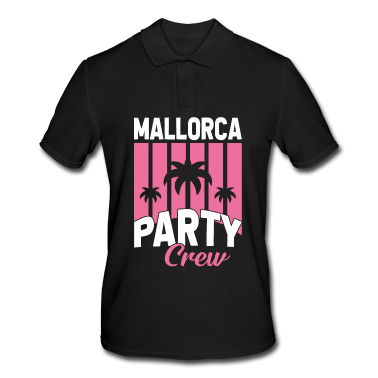 Abschlussfahrt Poloshirt - Mallorca Party Crew Abschlussfahrt JGA Urlaub