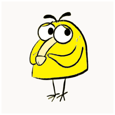 Motiv Der Schüchterne Penisvogel