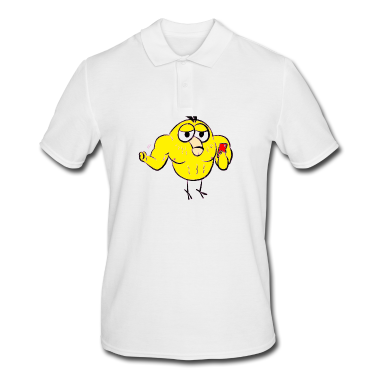 Abschlussfahrt Poloshirt - Fitness Penisvogel
