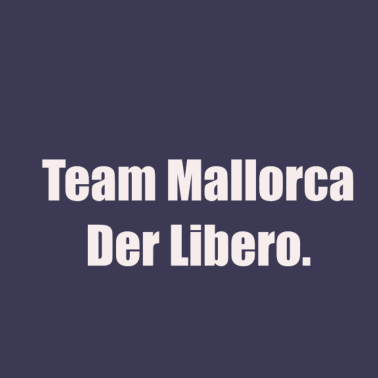 Motiv Team Mallorca der Libero weiss
