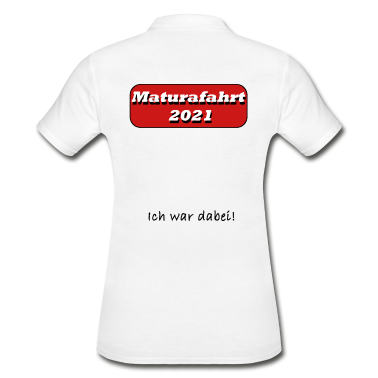 Abschlussfahrt Poloshirt - Maturafahrt 2021