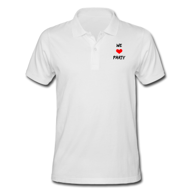 Abschlussfahrt Poloshirt - We love party