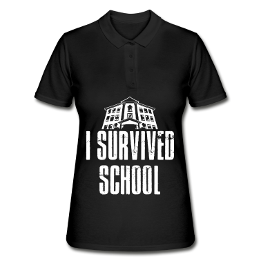 Abschlussfahrt Poloshirt - Schule Überleben Abschluss Universität Bildung