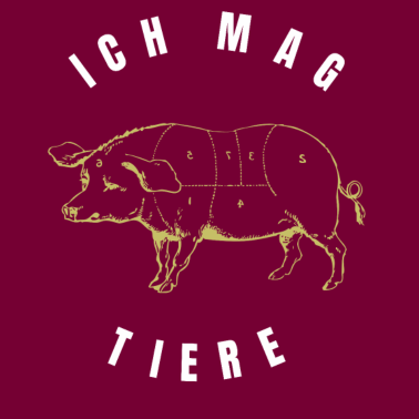 Motiv Lustiger Spruch Ich Mag Tiere