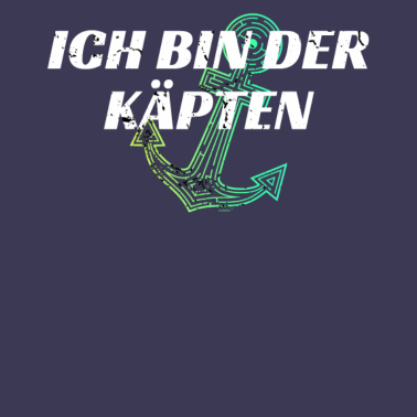 Motiv Lustiger Spruch Segeln Käpten Anker