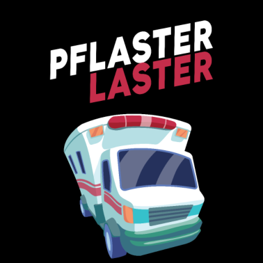 Motiv Pflasterlaster - Rettungssanitäter - Krankenwagen