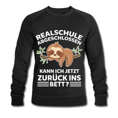 Realschule Pullover - Faultier Realschulabschluss Schüler Realschüler