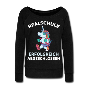 Realschule Pullover - Realschule Abgschlossen Einhorn Realschülerin