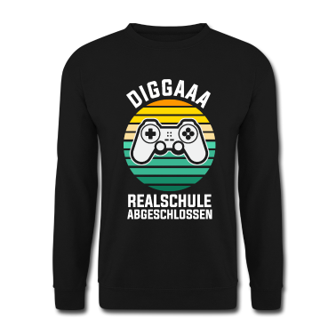 Realschule Pullover - Realschule Fußball Klassenaufstieg Fußballer Schül