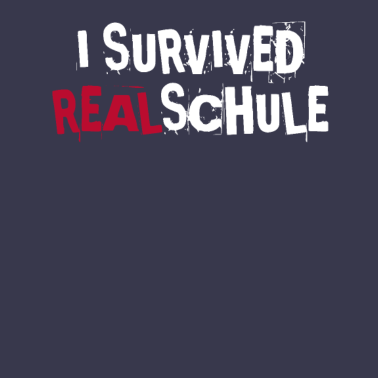 Motiv I survived Realschule - Schulabschluss