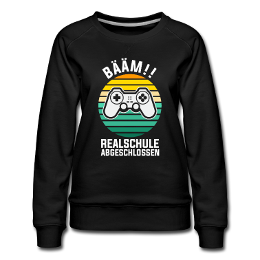 Realschule Pullover - Realschule Abgeschlossen Gamer Gaming Zocker Nerd