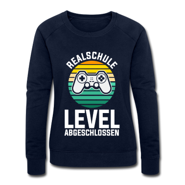 Realschule Pullover - Realschule Level Abgeschlossen Gamer Zocker Realsc