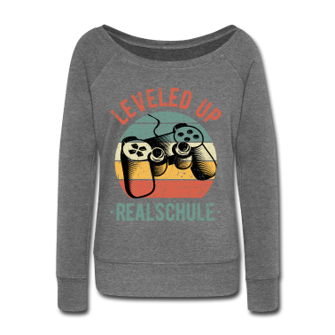 Realschule Pullover - Vierte Klasse Leveled Up Realschule Viertklässler