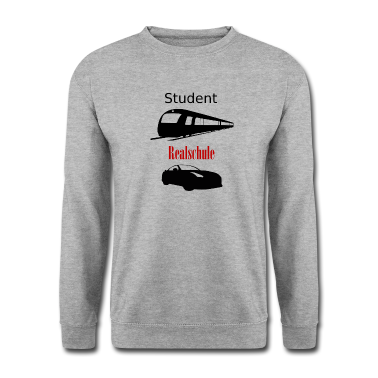 Realschule Pullover - Student gegen Realschule - Schwarz-rot