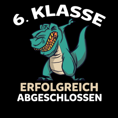 Motiv Gymnasium T-Rex 6. Klasse Realschule Sechstklässle