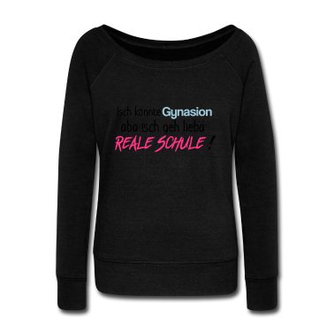 Realschule Pullover - Isch geh REALE SCHULE!