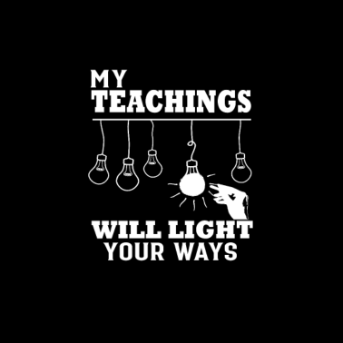 Motiv Mein Lehrer Teacher leuchtet den Weg