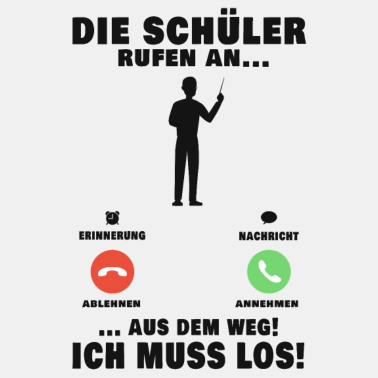 Motiv Lehrer Schüler Anruf Pädagogik Deutschlehrer