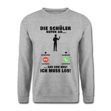 Realschule Pullover - Lehrer Schüler Anruf Pädagogik Deutschlehrer