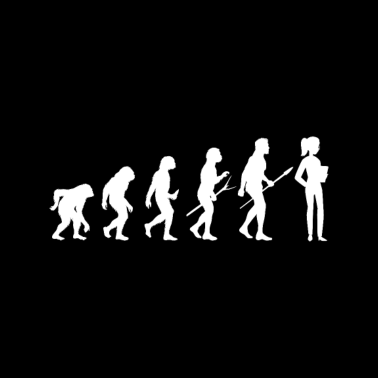 Motiv Lehrerin Evolution