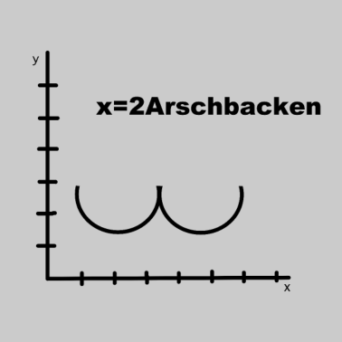 Motiv Mathe Mathematik Koordinatensystem Arsch Lustig