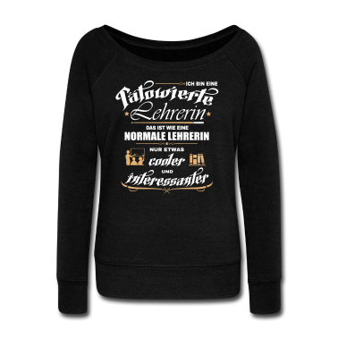 Realschule Pullover - Tätowierte Lehrerin ist cooler!