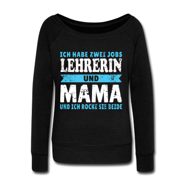Realschule Pullover - Ich habe zwei Jobs Lehrerin & Mama - Geschenk