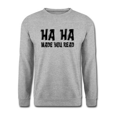 Realschule Pullover - Haha Made you Read Lehrershirt Schule Studenten