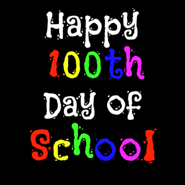 Motiv Englisch Lehrer - Happy 100th day of school